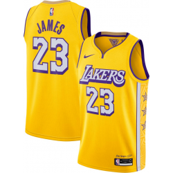 Maillot Los Angeles Lakers City Edition Swingman