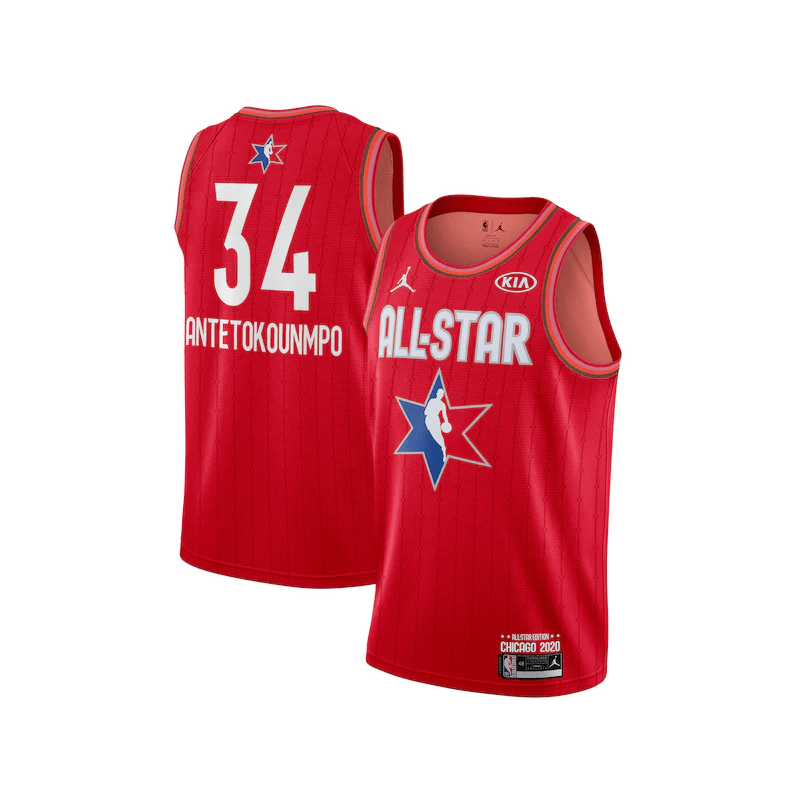Maillot All Star Game 2020 Rouge Swingman