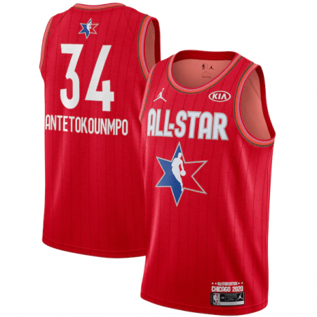Maillot All Star Game 2020 Rouge Swingman