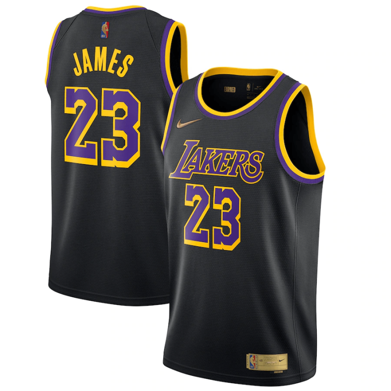 Maillot Los Angeles Lakers Earned Edition Swingman