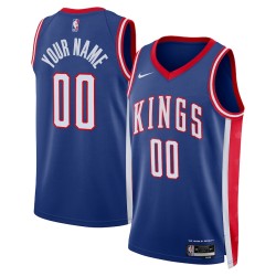 Maillot NBA Sacramento Kings 2024-2025 Swingman Bleu City Edition