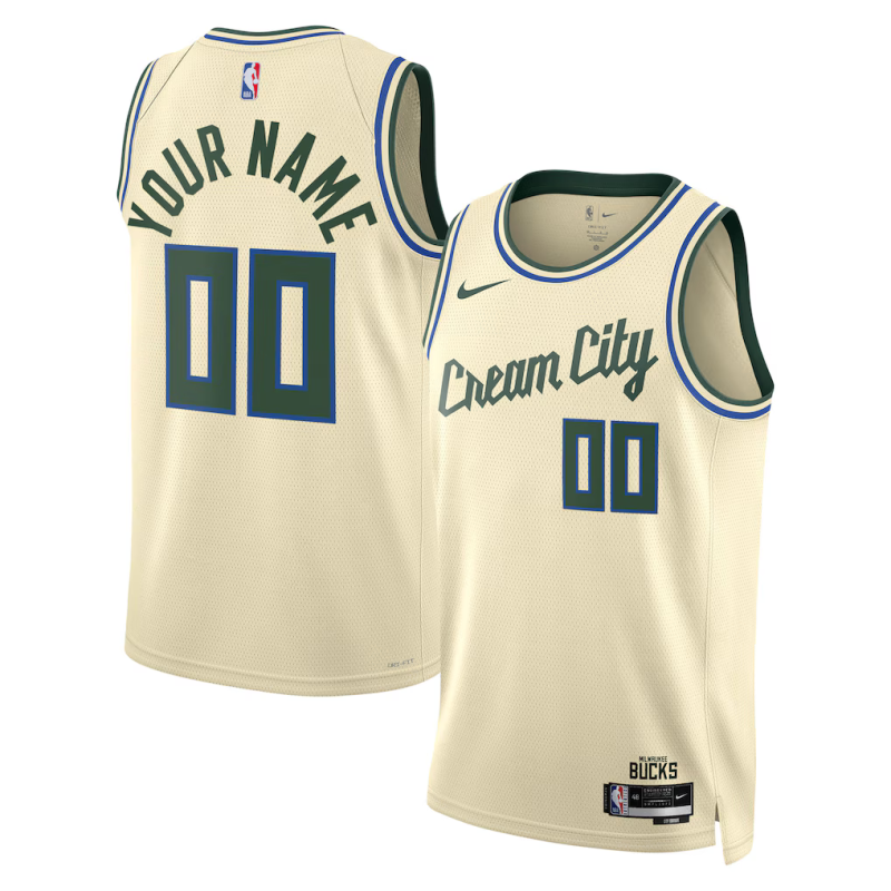Milwaukee Bucks City Edition 2025-2026 | Maillot NBA Officiel
